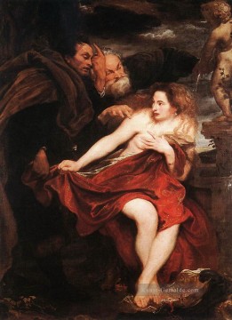 Susanna und die beiden Alten Barock Hofmaler Anthony van Dyck Ölgemälde
